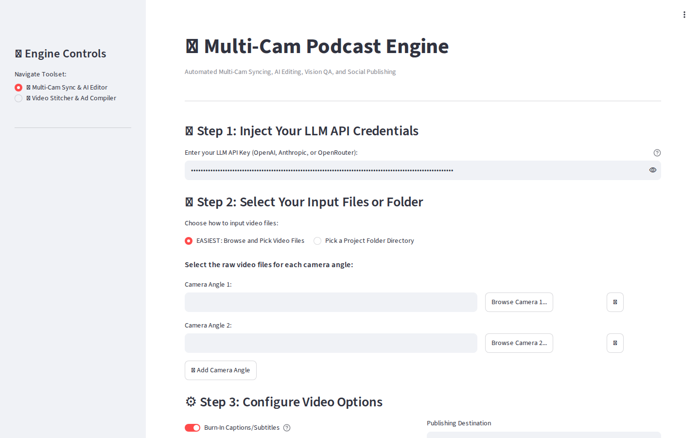 Full page — all steps visible